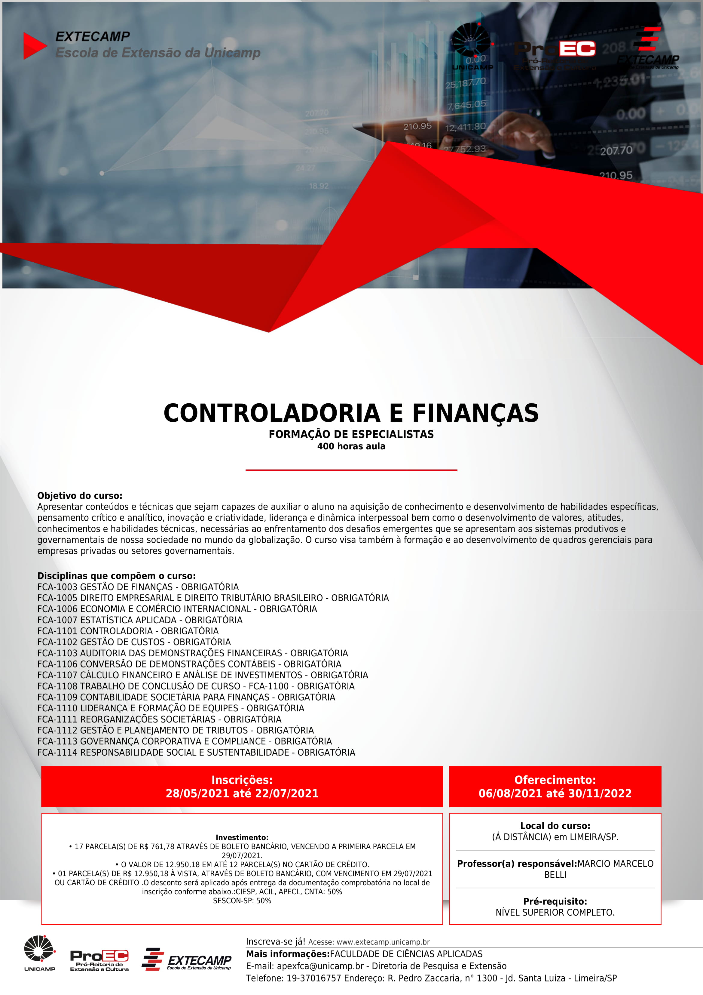 Cartaz FCA 1100 1