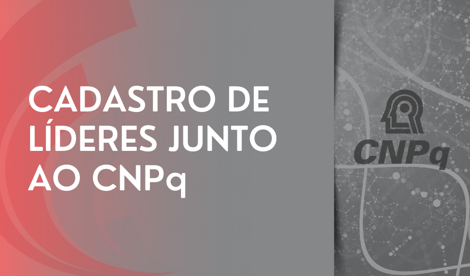 Cadastro de Líderes junto ao CNPq