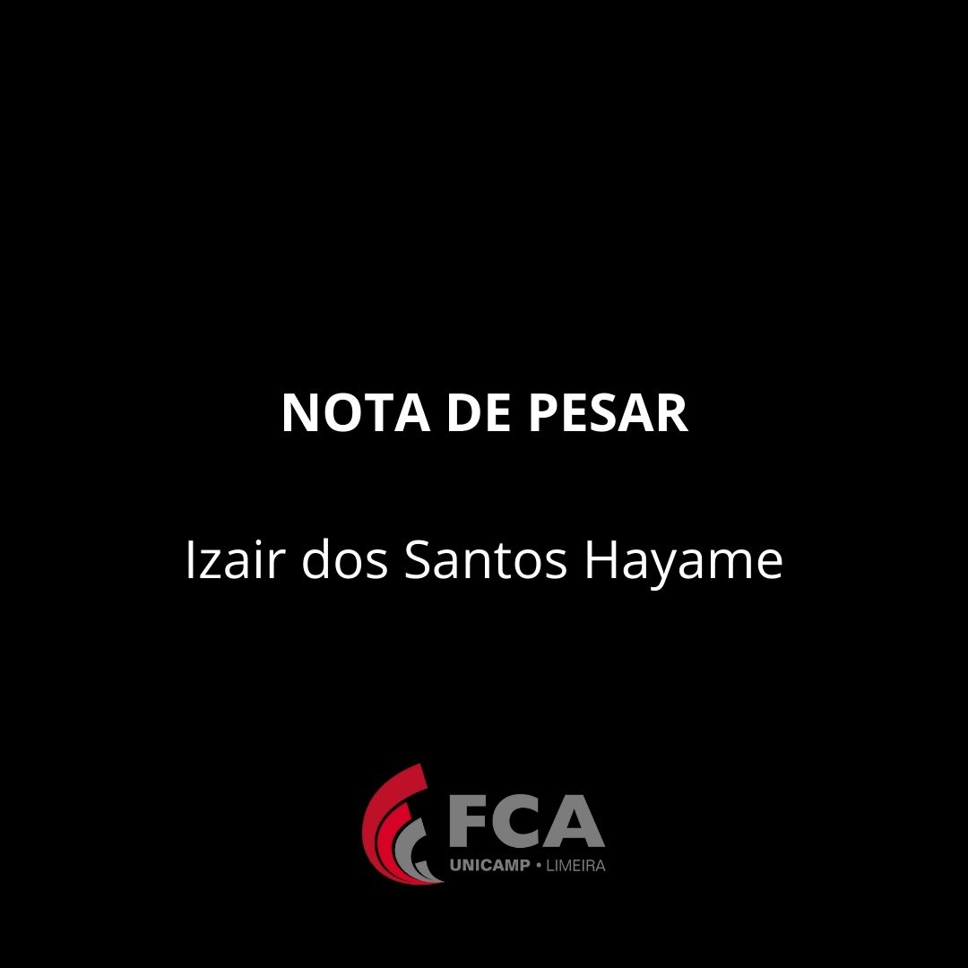 NOTA DE PESAR Izair dos Santos Hayame